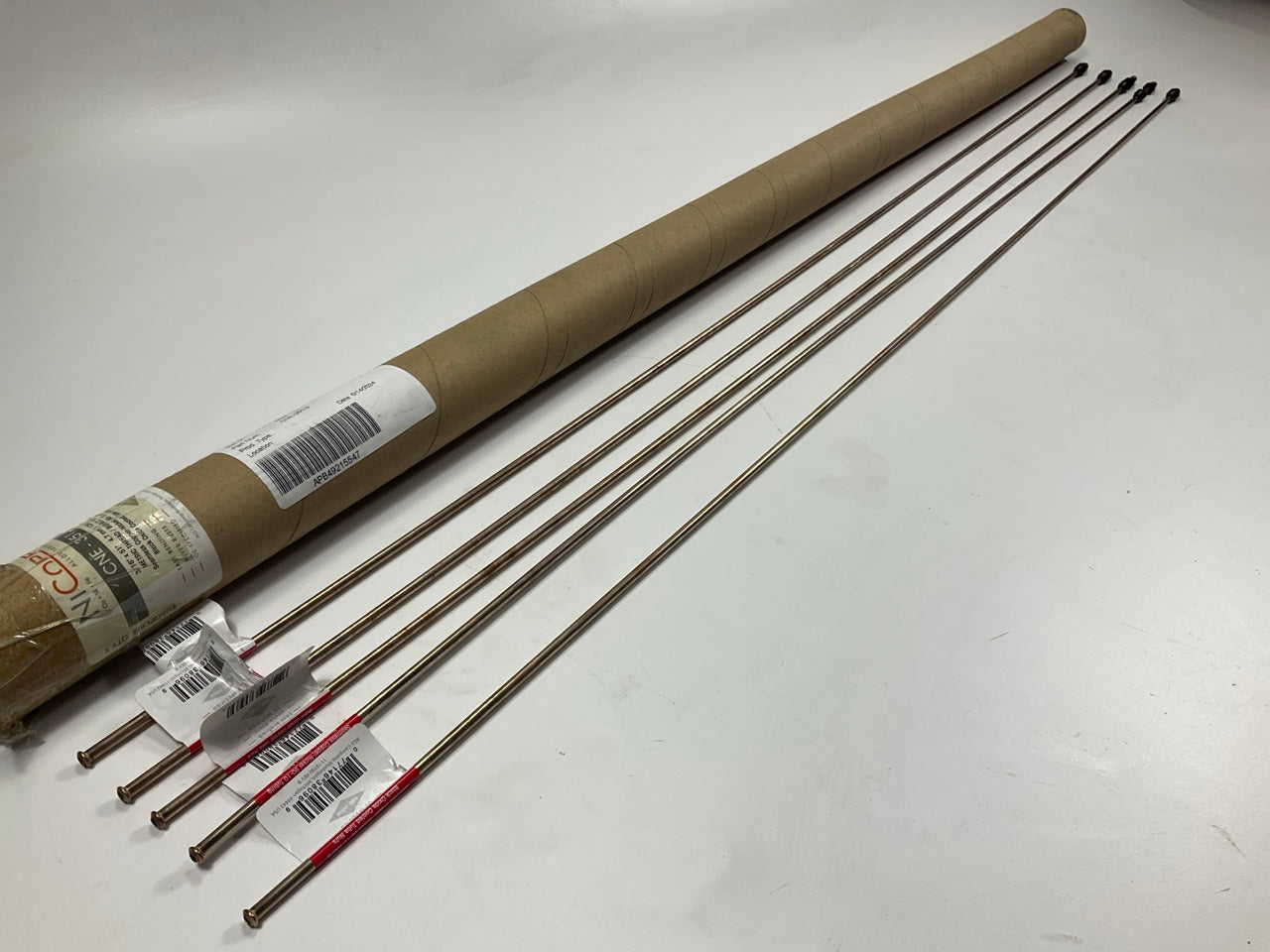 (5) AGS CNE-351 Copper Nickel Alloy Brake Line: 51'' Long, 3/16'' Diameter