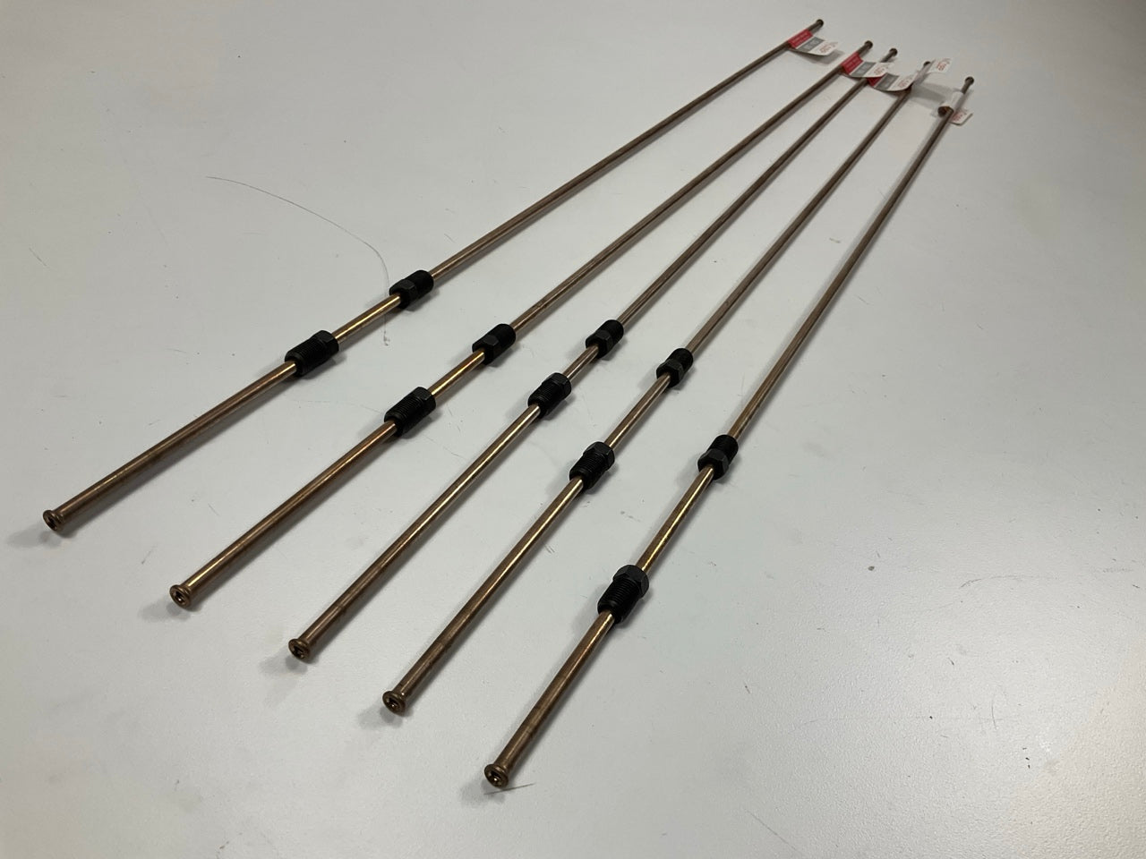 (5) AGS CNJ-330 Copper Nickel Alloy Brake Line: 30'' Long, 3/16'' Diameter
