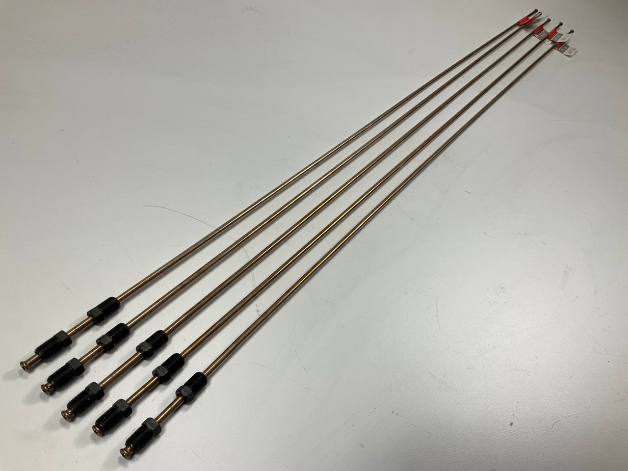 (5) AGS CNJ-340 NiCopp Copper Nickel Alloy Brake Line: 40'' Long, 3/16'' Diameter
