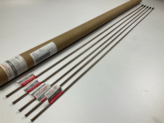 (5) AGS CNJ-351 Copper Nickel Alloy Brake Line: 51'' Long, 3/16'' Diameter