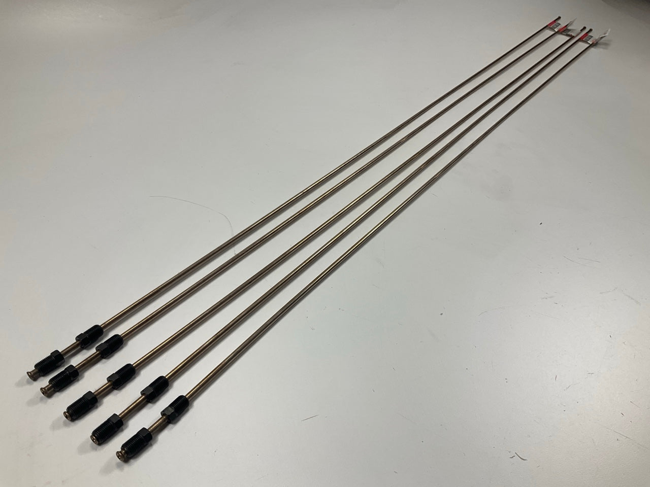 (5) AGS CNJ-351 Copper Nickel Alloy Brake Line: 51'' Long, 3/16'' Diameter