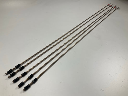 (5) AGS CNJ-351 Copper Nickel Alloy Brake Line: 51'' Long, 3/16'' Diameter