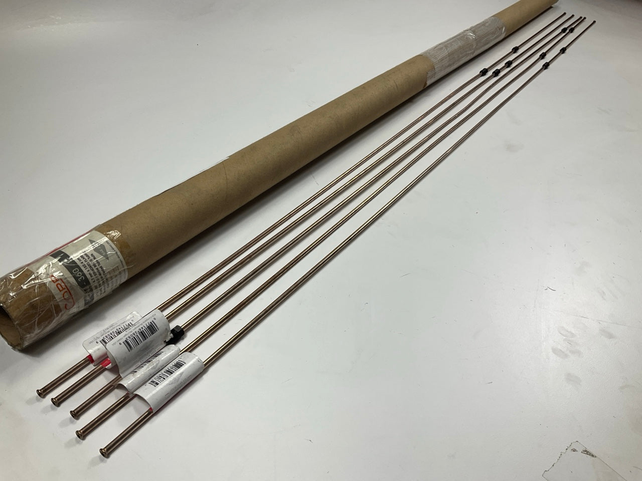 (5) AGS CNJ-360 Copper Nickel Alloy Brake Line: 60'' Long, 3/16'' Diameter