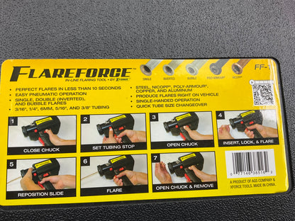 AGS FF1 Flareforce In-line Flaring Tool 3/16'' 1/4'' 6MM 5/16'' 3/8''