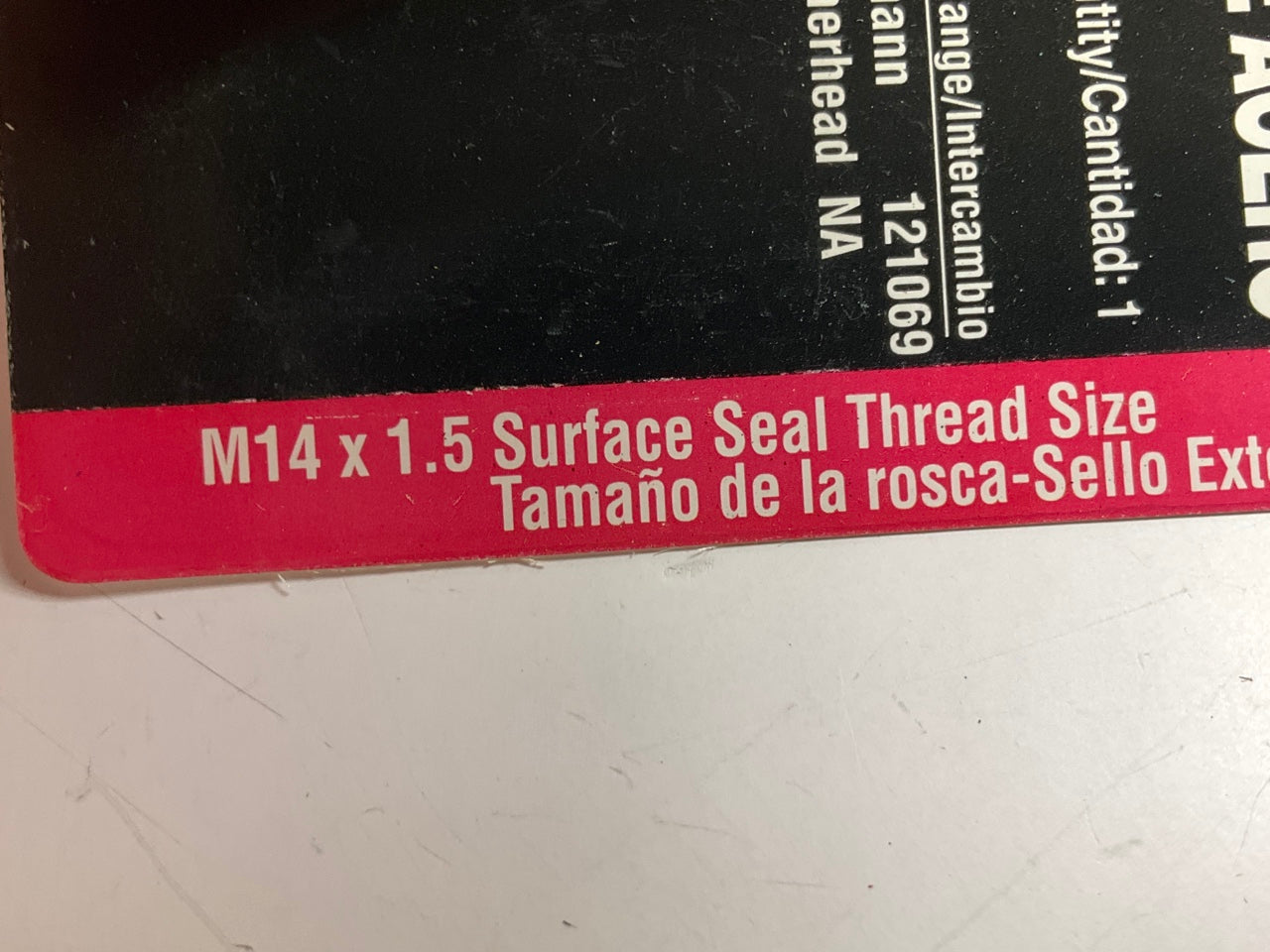 AGS FLR-009C Brake Line Steel Tube Nut, 5/16'' (M14x1.5 Surface Seal)