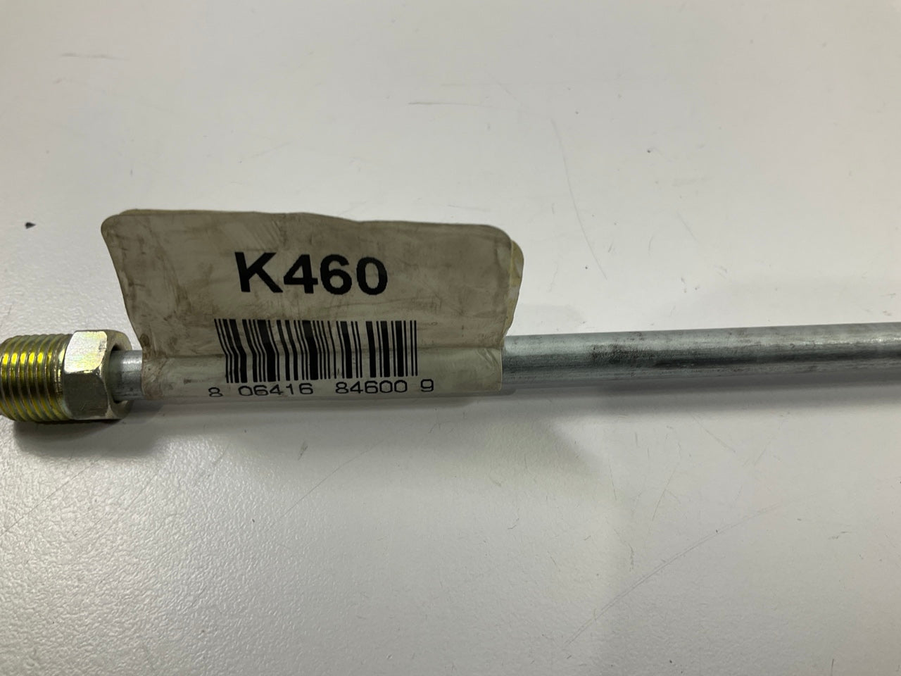 AGS K460 Domestic Steel Brake Line, 1/4'' X 60'',  7/16-24 Fittings