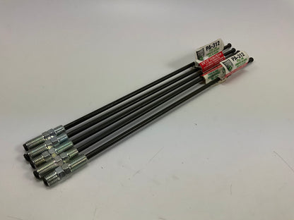 (5) AGS PA312 PVF Coated Steel Brake Line: 12'' Long, 3/16'' Diameter, Universal