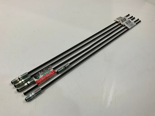 (5) AGS PA-320 Domestic Poly-Armour PVF Steel Brake Line 3/16'' X 20''