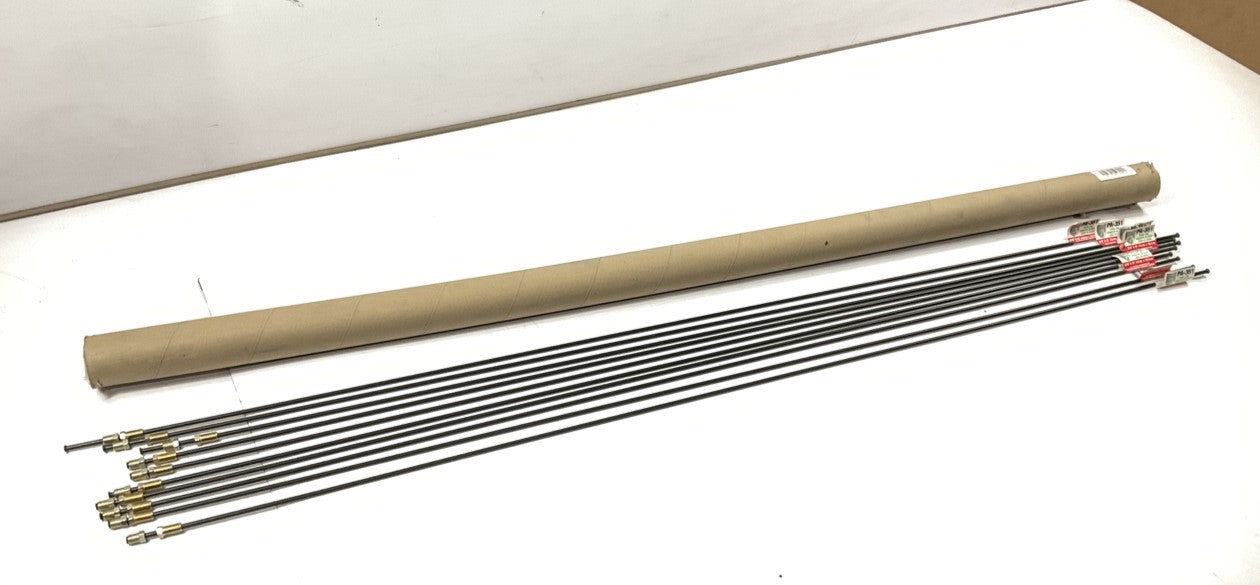 (10) AGS PA-351 Brake Lines - 3/16'' X 51'', US Thread, Standard Flare