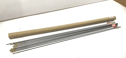 (10) AGS PA-351 Brake Lines - 3/16'' X 51'', US Thread, Standard Flare