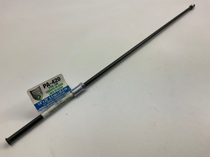 AGS PA-420 PVF Coated Steel Brake Line: 20'' Long, 1/4'' Diameter, Universal
