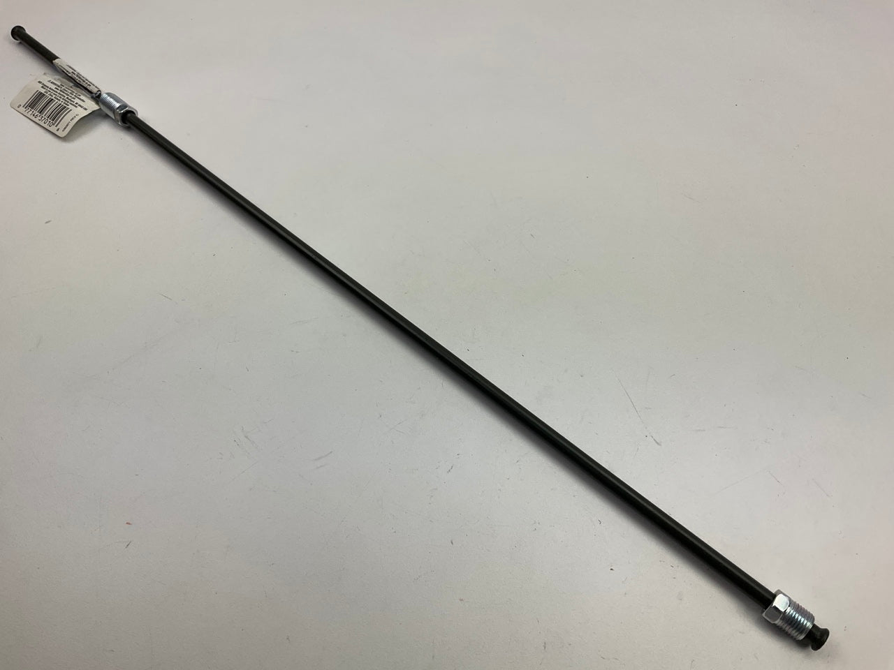 AGS PA-420 PVF Coated Steel Brake Line: 20'' Long, 1/4'' Diameter, Universal