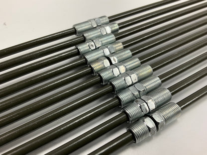 (10) AGS PA430 PVF Coated Steel Brake Line: 30'' Long, 1/4'' Diameter, Universal