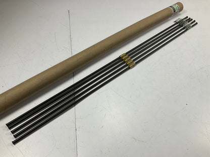 (5) AGS PA-540 PVF Coated Steel Brake Line: 40'' Long, 5/16'' Diameter, Universal