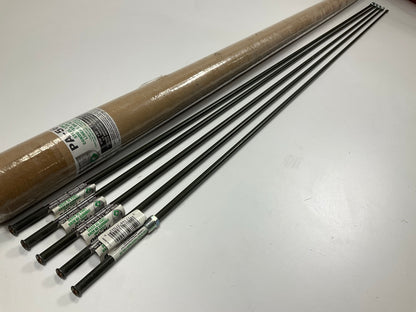 (5) AGS PA560 PVF Coated Steel Brake Lines 60'' Long, 5/16'' Diameter, 1/2'' Thread
