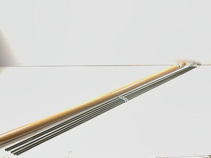 (5) AGS PA-572 PVF Coated Steel Brake Line: 72'' Long, 5/16'' Diameter, Universal