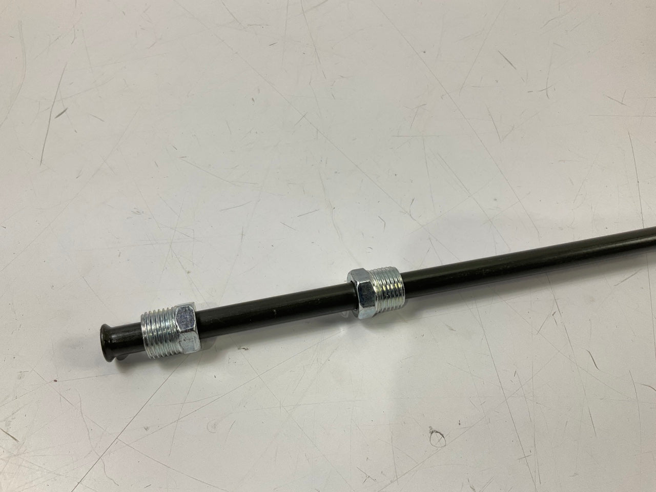 AGS PA-651 PVF Coated Steel Brake Line: 51'' Long, 3/8'' Diameter, Universal