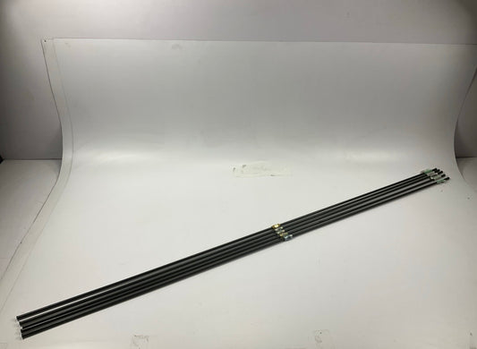 (5) AGS PA-672 Poly-Armour PVF Coated Steel Brake Line: 72'' Long, 3/8'' Diameter