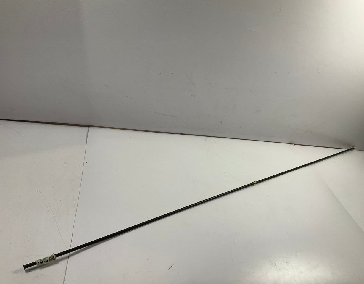 AGS PA-672 Poly-Armour PVF Coated Steel Brake Line: 72'' Long, 3/8'' Diameter