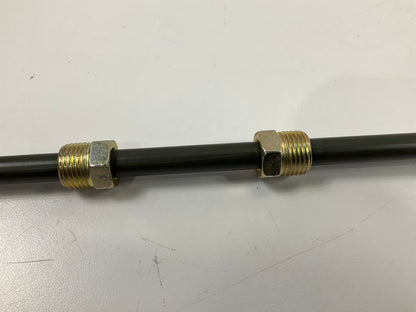 AGS PA-672 Poly-Armour PVF Coated Steel Brake Line: 72'' Long, 3/8'' Diameter