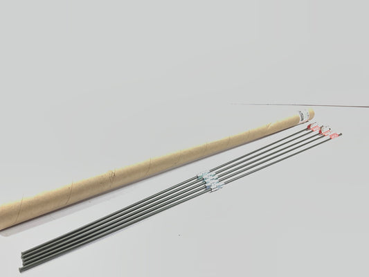 (5) AGS PA-740 Poly-Armour PVF Steel Brake Lines 6mm X 40'', M12x1mm Threads