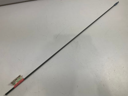 AGS PA-740 PVF Coated Steel Brake Line: 40'' Long, 6mm Diameter, M12x1.0 Thread