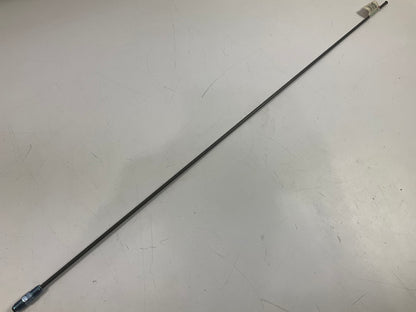AGS PA-740 PVF Coated Steel Brake Line: 40'' Long, 6mm Diameter, M12x1.0 Thread