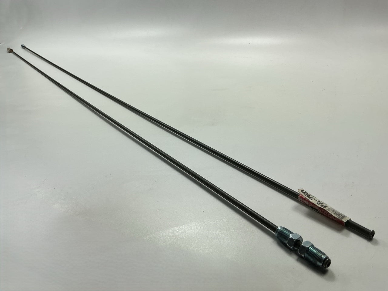 (20) AGS PA-760 PVF Coated Steel Brake Line: 60'' Long, 6mm Diameter, Universal