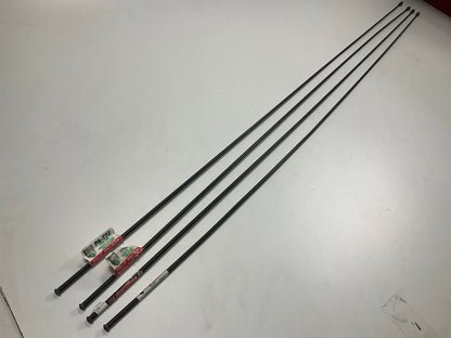 (4) AGS PA-772 PVF Coated Steel Brake Line: 72'' Long, 6mm Diameter, Universal