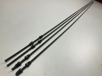(4) AGS PA-772 PVF Coated Steel Brake Line: 72'' Long, 6mm Diameter, Universal
