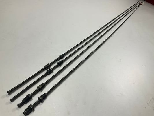 (4) AGS PA-772 PVF Coated Steel Brake Line: 72'' Long, 6mm Diameter, Universal