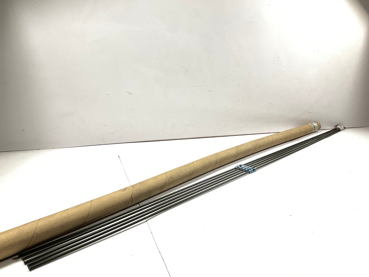 (5) AGS PA-772 PVF Coated Steel Brake Line: 72'' Long, 6mm Diameter, Universal