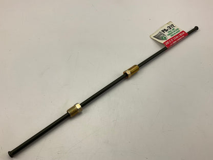 AGS PA312 PVF Coated Steel Brake Line: 12'' Long, 3/16'' Diameter, Universal