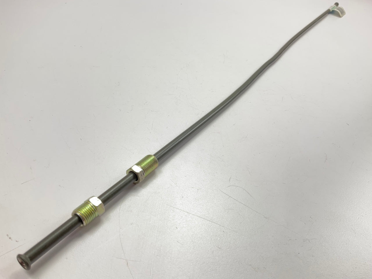 AGS PA430 PVF Coated Steel Brake Line: 30'' Long, 1/4'' Diameter, Universal