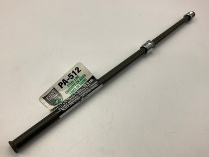 AGS PA512 PVF Coated Steel Brake Line: 12'' Long, 5/16'' Diameter, Universal