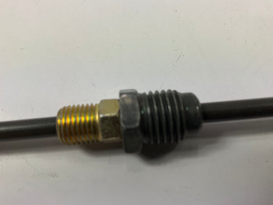 AGS PAA-0313 PVF Brake Line Adapter, 3/8-24 Inverted To M13x1.5 Bubble Thread