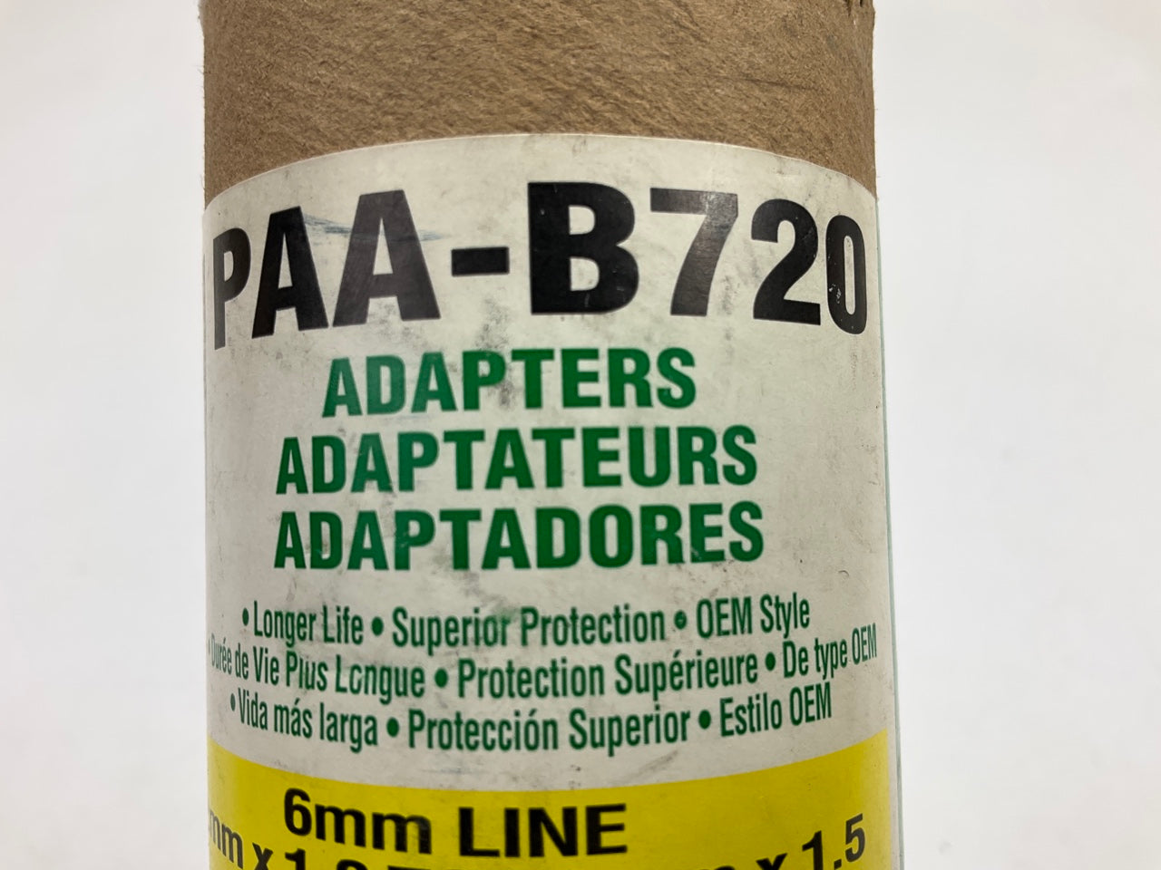 (5) AGS PAA-B720 Poly Armour Brake Line Adapter 6mm X 8(M12x1.0 B)(M12x1.5 B)