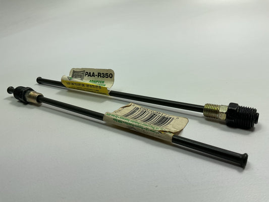 (20) AGS PAA-R350 PVF Brake Line Adapter, 3/16'' X 8, 3/8''-24 X 1/2''-20 Inverted