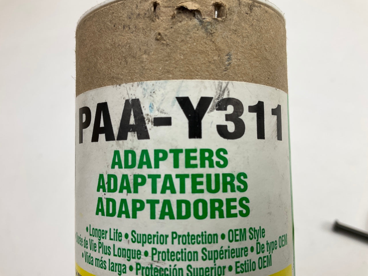 (5) AGS PAA-Y311 Brake Line Adapter, 3/16'' X 8 (3/8''-24 Inverted) M11x1.5 Bubble