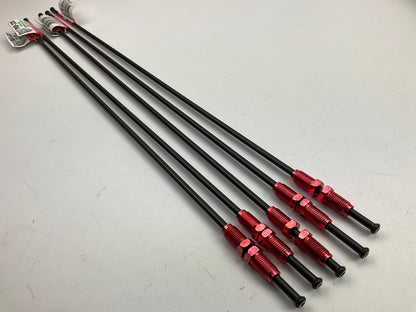 (5) AGS PAB-320 PVF Coated Steel Brake Line, 20'' Long, 3/16'' Diameter, Universal