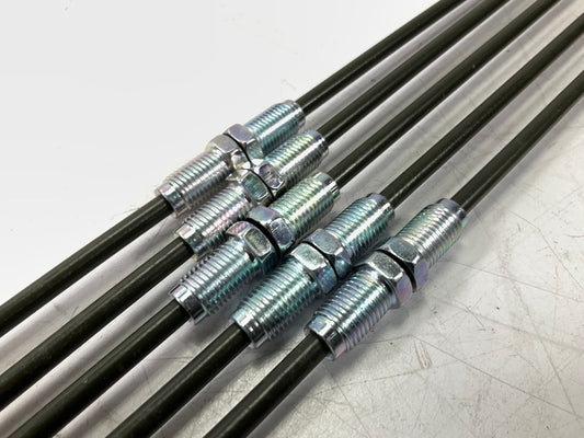 (5) AGS PAB-330 Steel Brake Lines, 3/16'' X 30'', 3/8 - 24 Threads