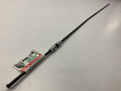 AGS PAB-330 PVF Coated Steel Brake Line: 30'' Long, 3/16'' Diameter, Universal
