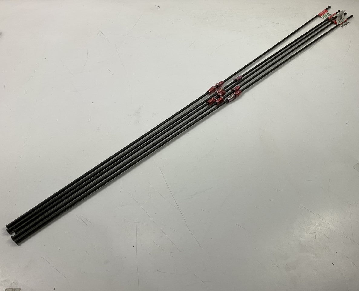 (5) AGS PAB-340 PVF Coated Steel Brake Line: 40'' Long, 3/16'' Diameter, Universal