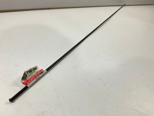 AGS PAB-340 Universal Steel Brake Line 3/8-24'' Thread 3/16'' ID 40'' Long