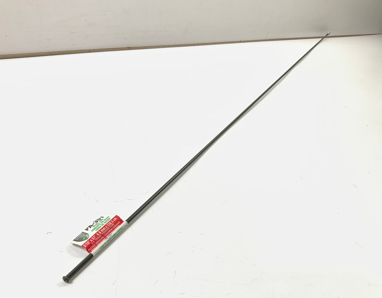 AGS PAB-351 PVF Coated Steel Brake Line: 51'' Long, 3/16'' Diameter, Universal