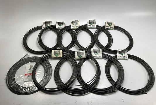 (10) Rolls - 25 Feet Long - AGS PAC-325 Steel Hydraulic Brake Line 3/16'' Diam.