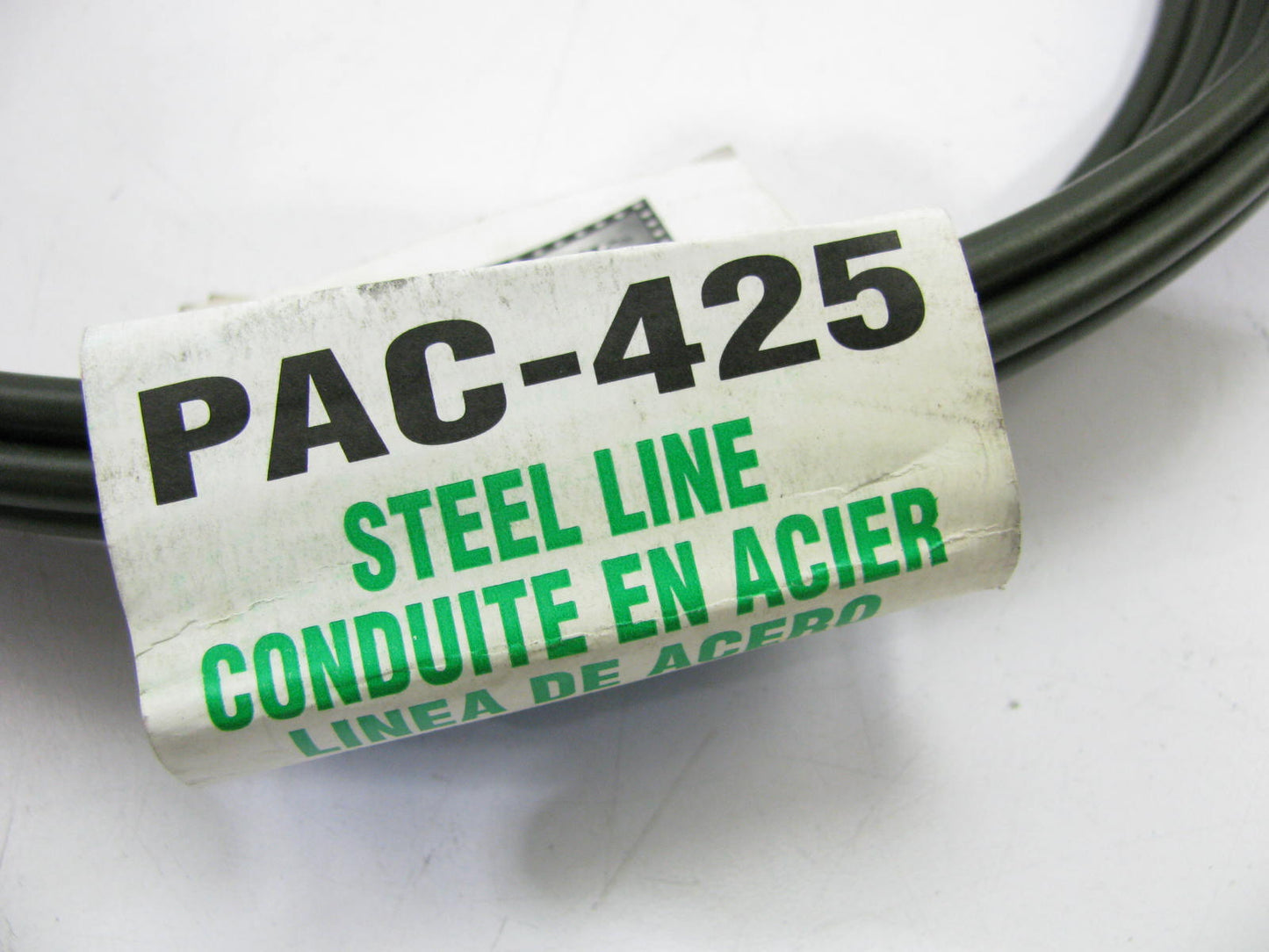 25 Feet Long - AGS PAC-425 Steel Hydraulic Brake Line 1/4'' Diameter