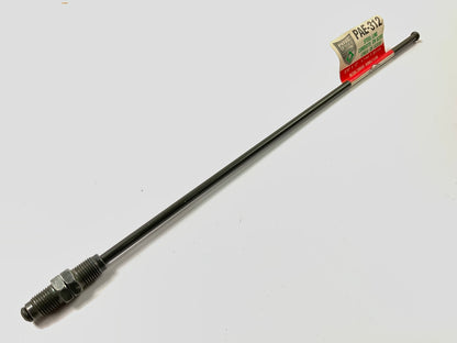 AGS PAE-312 PVF Coated Steel Brake Line: 12'' Long, 3/16'' Diameter, Universal