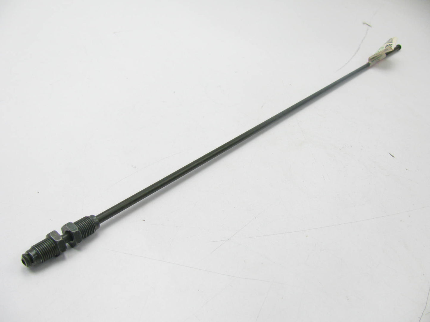 AGS PAE-320 PVF Coated Steel Brake Line: 20'' Long, 3/16'' Diameter, Universal