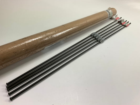 (5) AGS PAE-330 Metric Threaded Bubble Flare Steel Brake Line - 3/16''  X 30''